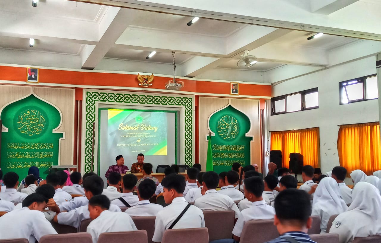 Kunjungan Study Tour SMA Negeri 1 Cukuh Balak Tanggamus Lampung
