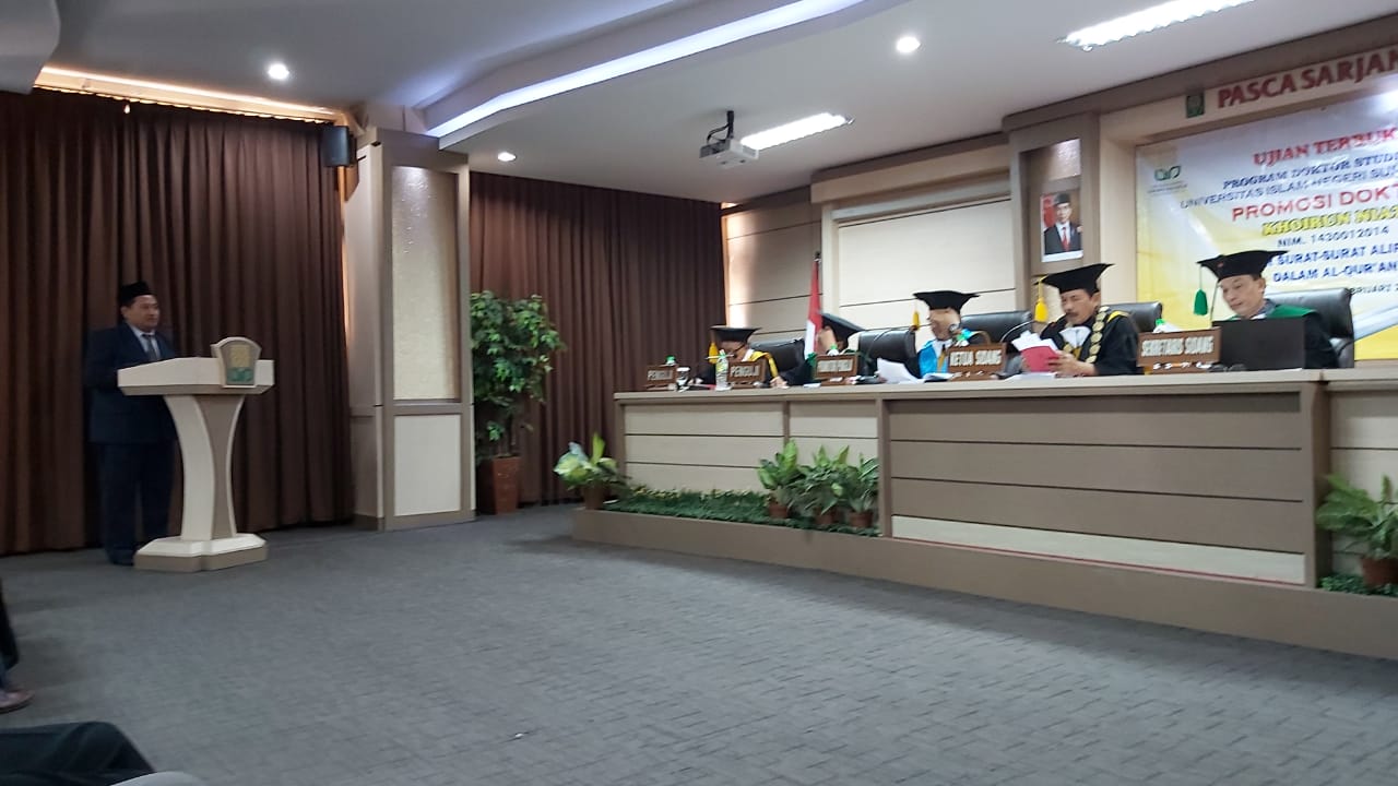 Wakil Rektor I Bidang Akademik IIQ An Nur Berhasil Meraih Gelar Doktor di UIN Sunan Kalijaga