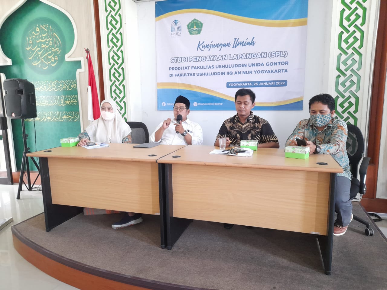 Fakultas Ushuluddin Sambut Kunjungan dari UNIDA Gontor