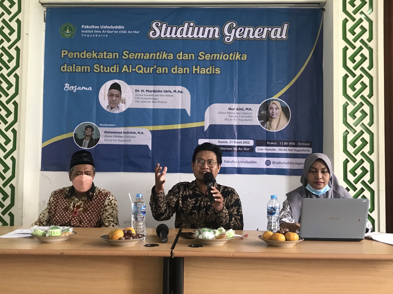 Memantik Mahasiswa, Fakultas Ushuludin Adakan Seminar Semantik dan Semiotika Al-Qur’an