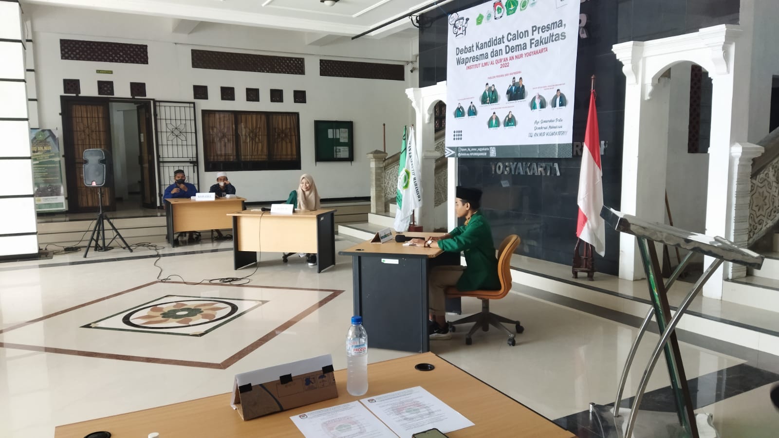 Semarakkan Pesta Demokrasi, KPUM Adakan Debat Kandidat DEMA IIQ An Nur 2022