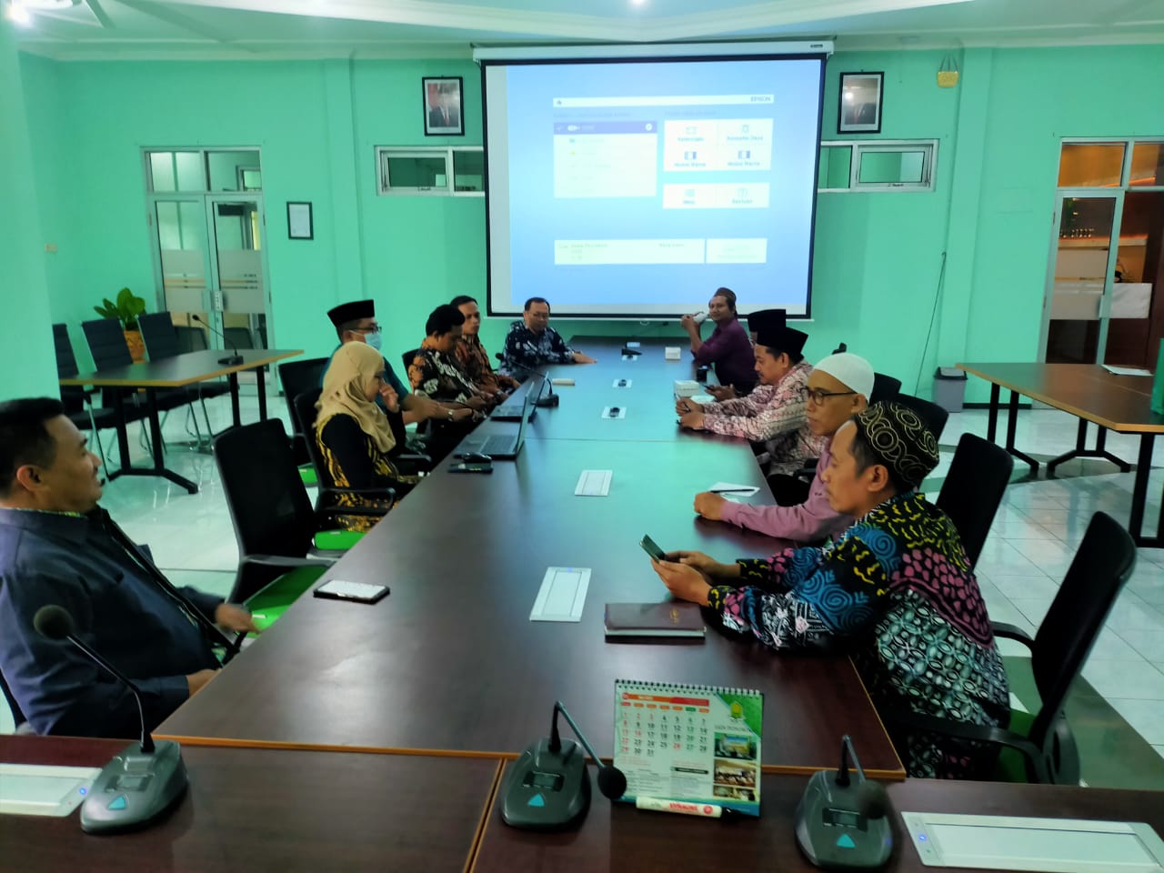 Persiapan Mendirikan Pascasarjana, Rektor IIQ An-Nur Lakukan Studi Banding Ke IAIN Ponorogo