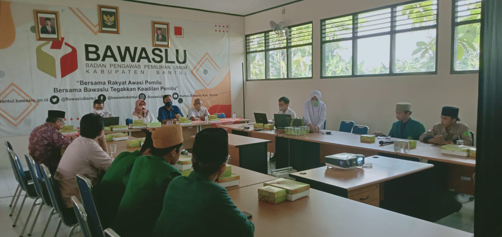 Bawaslu Kab. Bantul Undang IIQ An-Nur untuk Menindaklanjuti Kerja Sama
