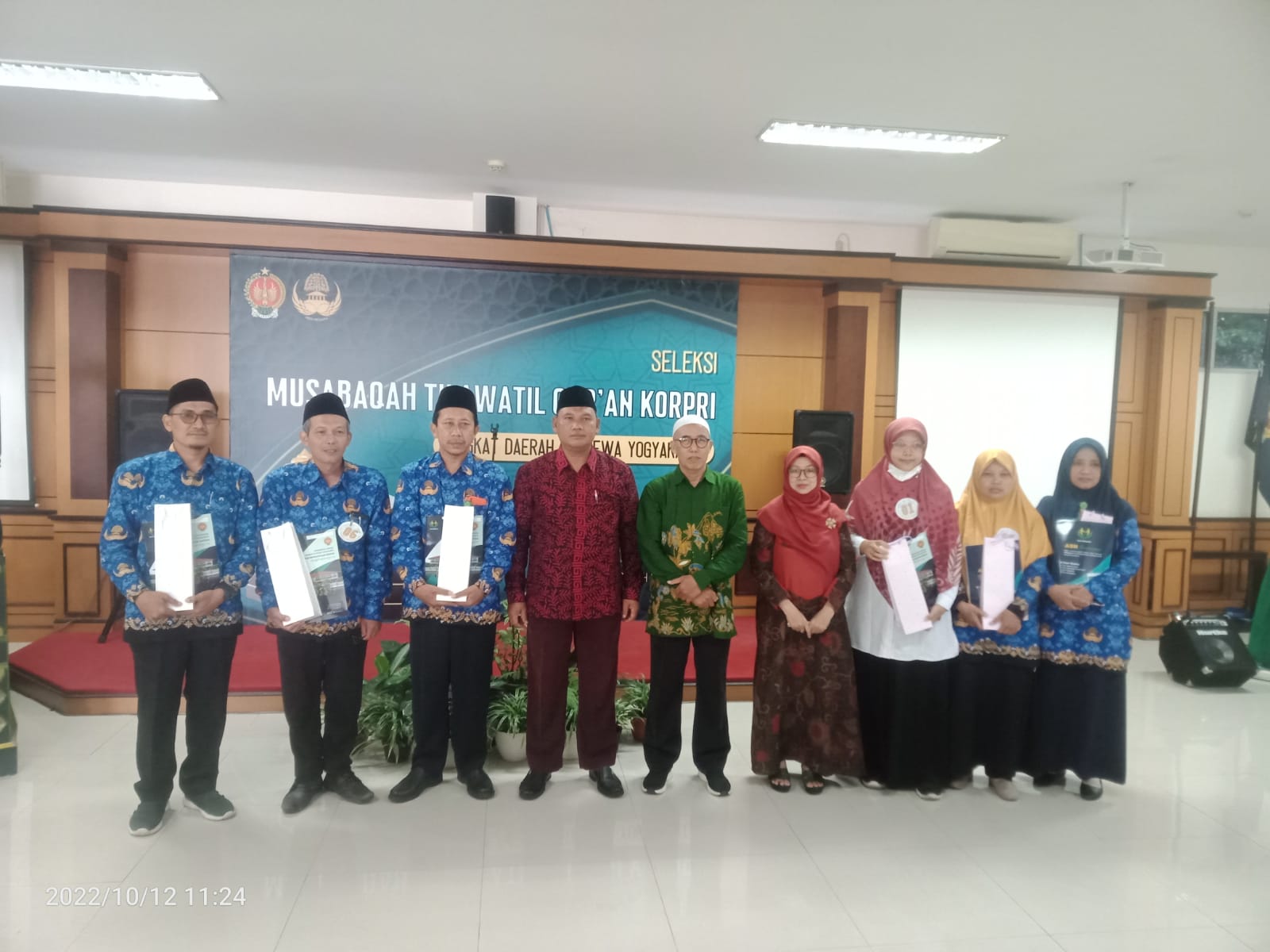 Wakil Rektor 1 Bidang Akademik IIQ An-Nur Yogyakarta menjadi Juri MTQ di Korpri DIY