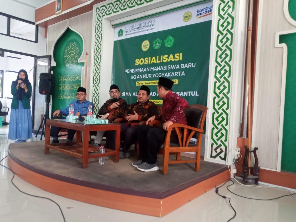 Sosialisasi Admisi PMB IIQ An-Nur di MA Al Ma’had An-Nur Yogyakarta