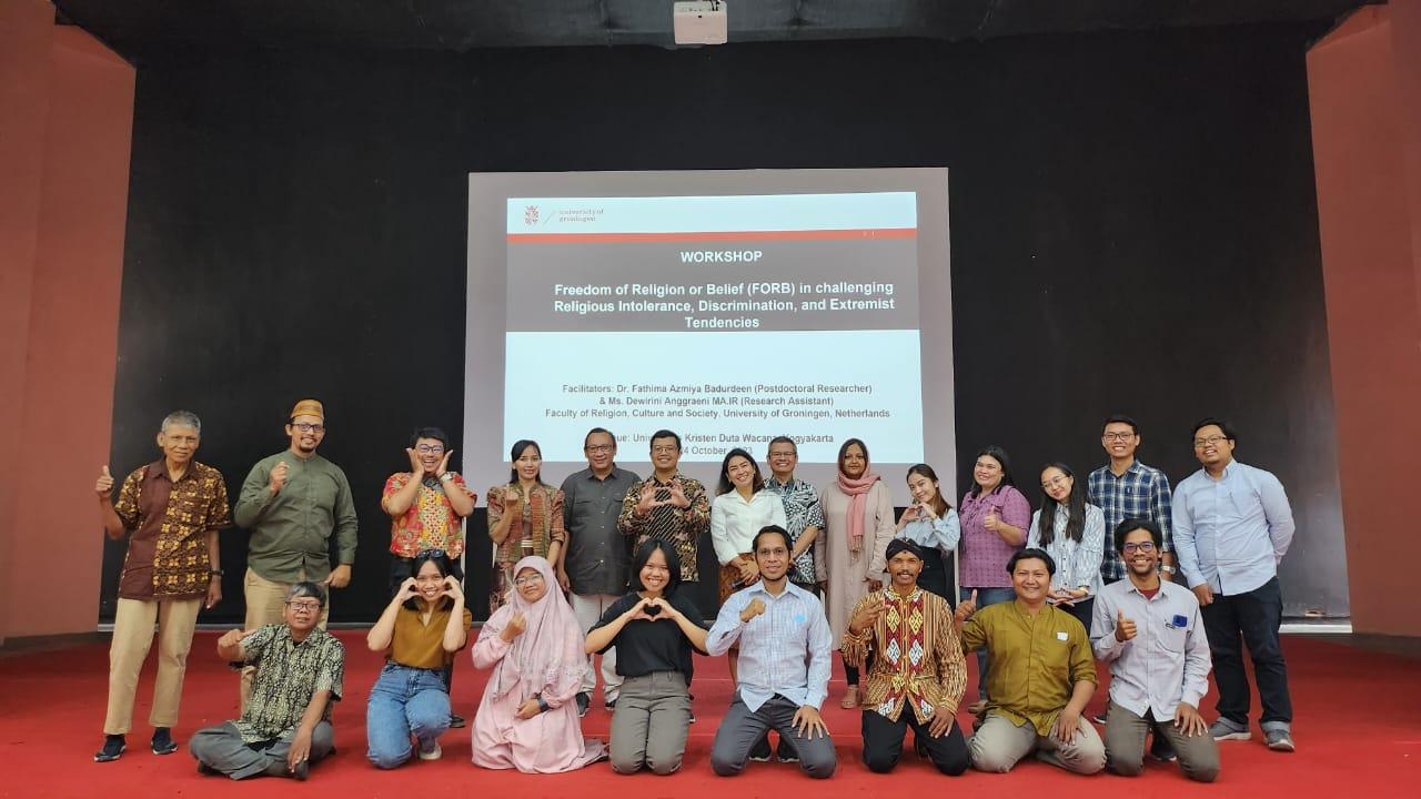 LPPM dan LPM IIQ An Nur Hadir dalam Workshop “Freedom of Religions and Beliefs in Indonesia”