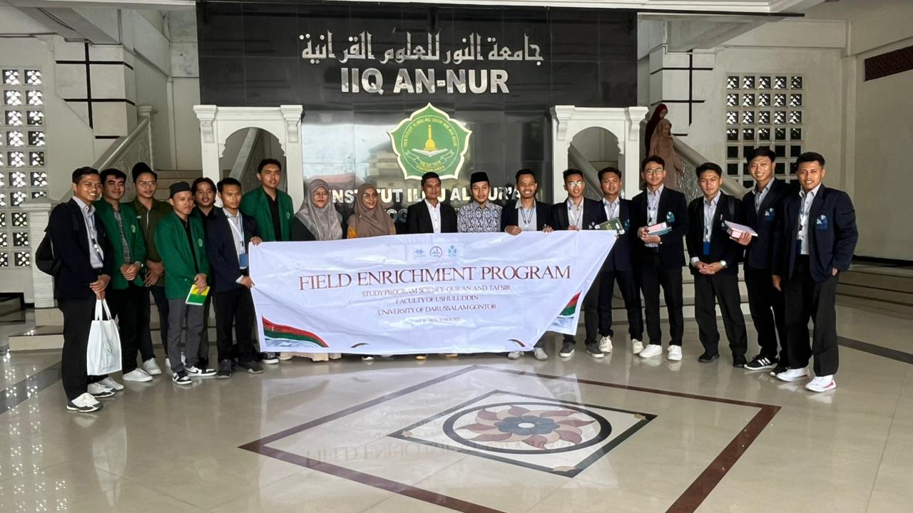 UNIDA Gontor Studi Pengayaan Living Qur’an di IIQ An Nur Yogyakarta