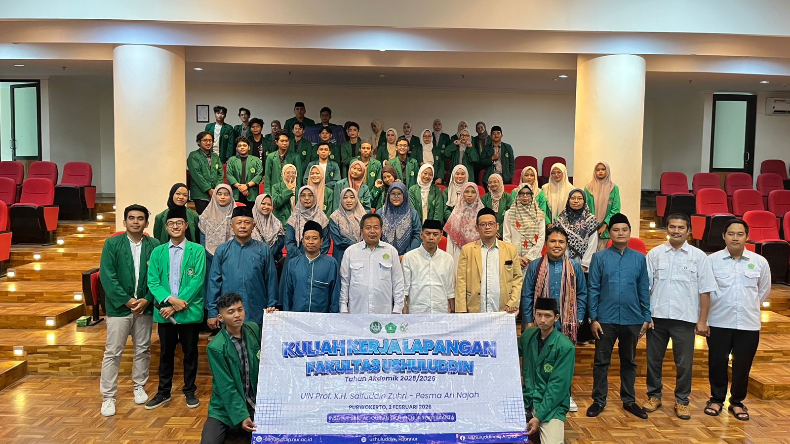 KKL Tahap Studi Tiru, Mahasiswa IIQ An Nur Yogyakarta Kunjungi UIN Saizu Purwokerto dan Pesantren Mahasiswa An Najah