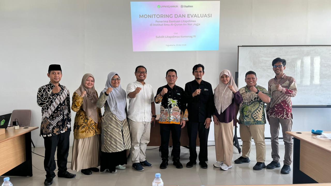Subdit Litapdimas Kemenag RI Lakukan Monev Penerima Bantuan Litapdimas di IIQ An Nur Yogyakarta