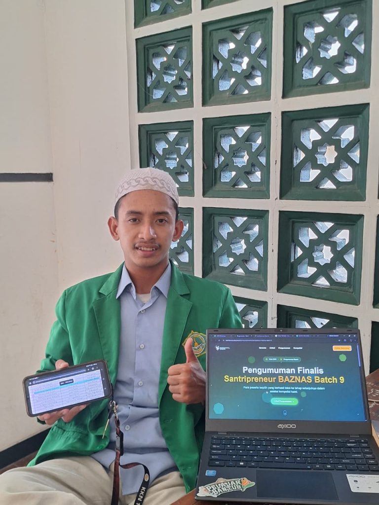 WhatsApp Image 2026 06 06 at 12.30.30 - Rayhan Saputra, Mahasiswa IIQ An Nur Yogyakarta, Tembus Top 100 Nasional BAZNAS Santripreneur 2026