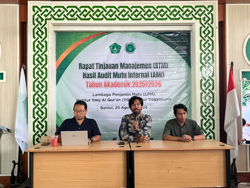 LPM IIQ An Nur Yogyakarta Gelar RTM 2025/2026, Rektor Singgung Mekanisme Kontrol AMI