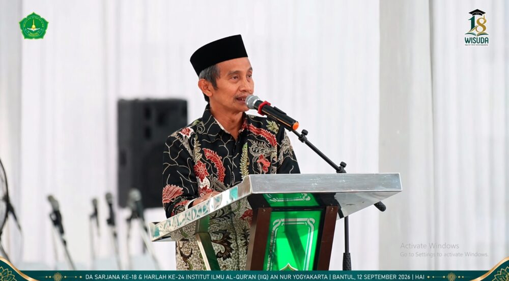 Wisuda Sarjana dan Harlah 2026, Kiai Muslim: IIQ An Nur Yogyakarta Didirikan Demi Al-Qur’an