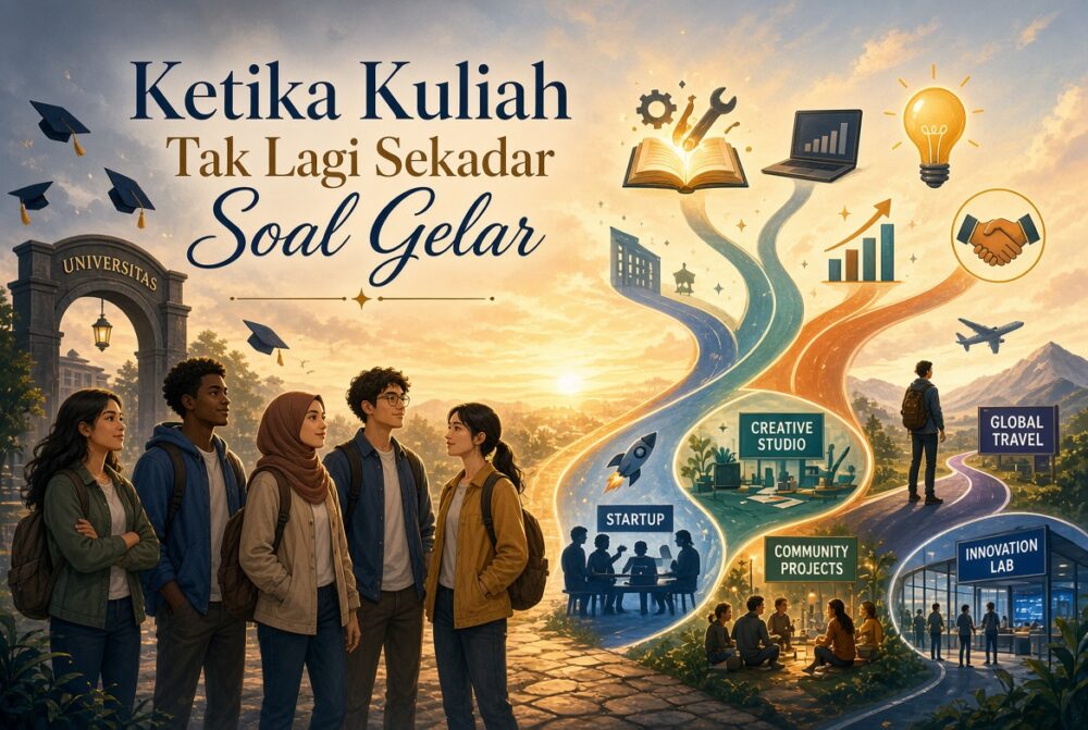 Ketika Kuliah Tak Lagi Sekadar Soal Gelar