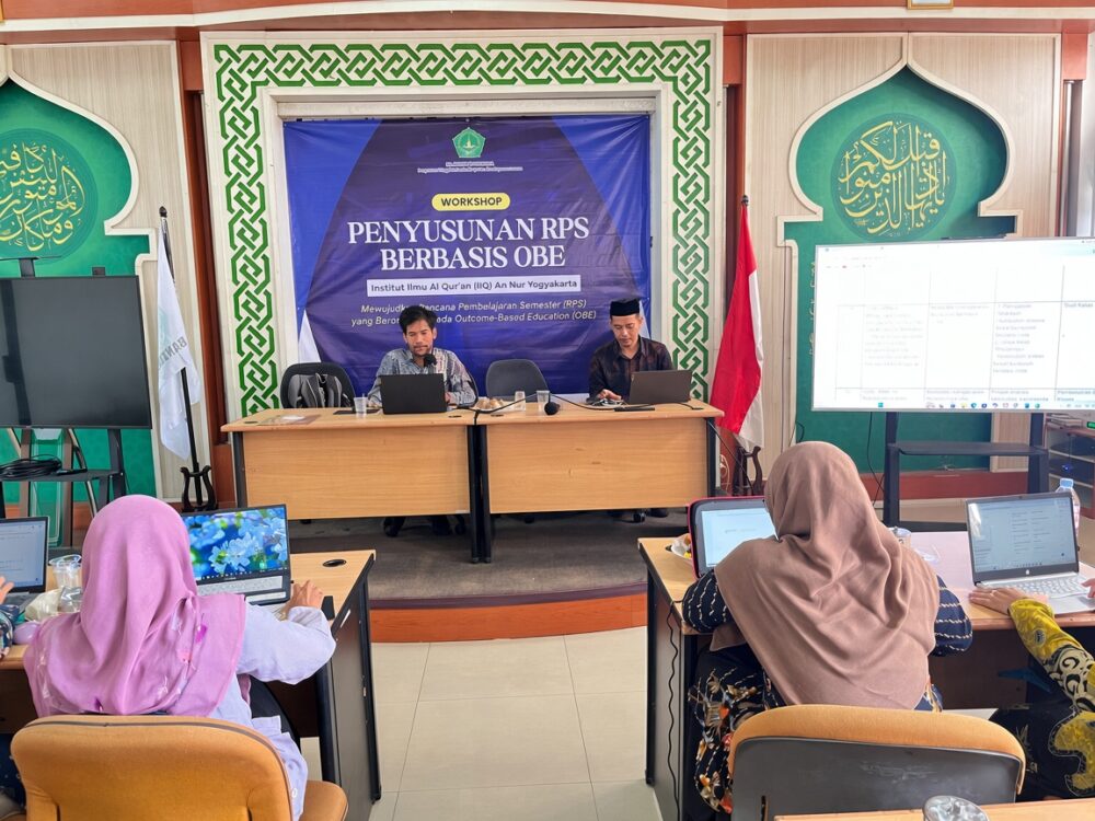 IIQ An Nur Yogyakarta Gelar Workshop Penyusunan RPS Berbasis OBE